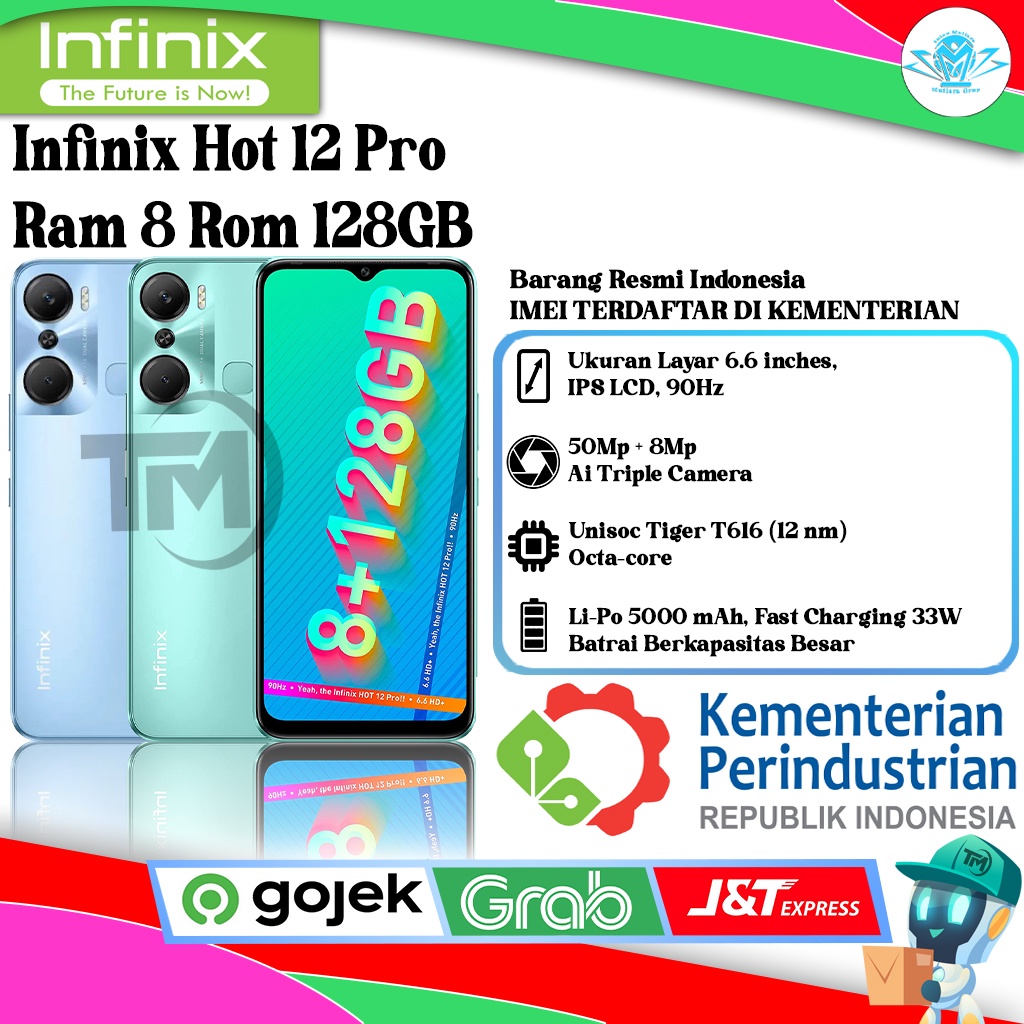 Infinix Hot 12 Pro Ram 8 Rom 128GB