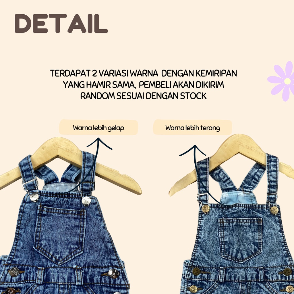 1-6TH OVERALL JEANS ANAK KENZIE OVERALL CELANA PANJANG ANAK BAJU KODOK ANAK