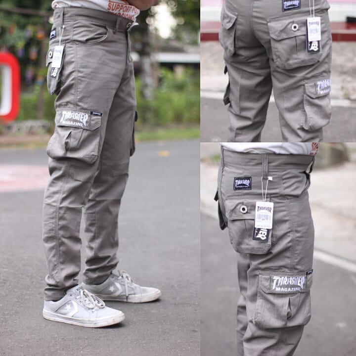 Size 27 - 38 Celana Cargo Panjang Pria Army Loreng Ufc Venum Mma Pantai Gym - Vania Carissa