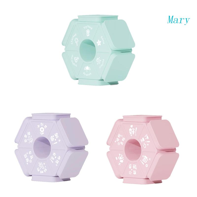 Mary Teacher Stamp DIY Craft Aksesoris Perlengkapan Kelas Preschool Graffiti Seal Props