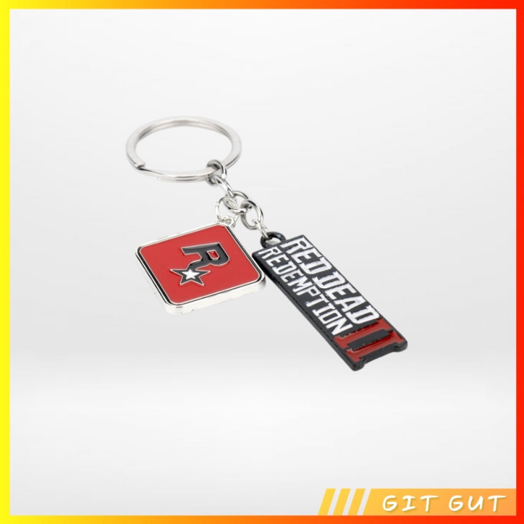 Keychain Key Chain Gantungan Kunci Red Dead Redemption RDR 2
