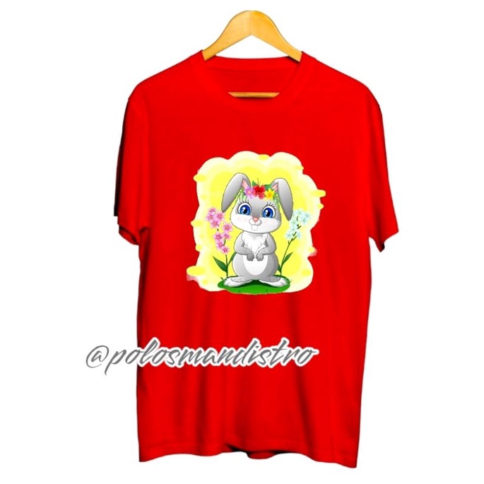 Kaos Baju Imlek Sincia 2023 Kelinci Rabbit YELLOW BACKGROUNDPremium Distro Baju IMLEK Keluarga Premi