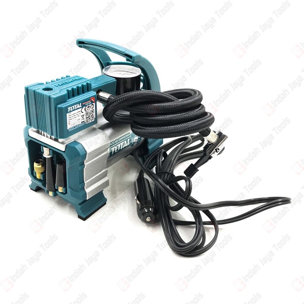 TOTAL 1406 Kompresor Angin Mini Auto Air Compressor Pompa Ban Mobil