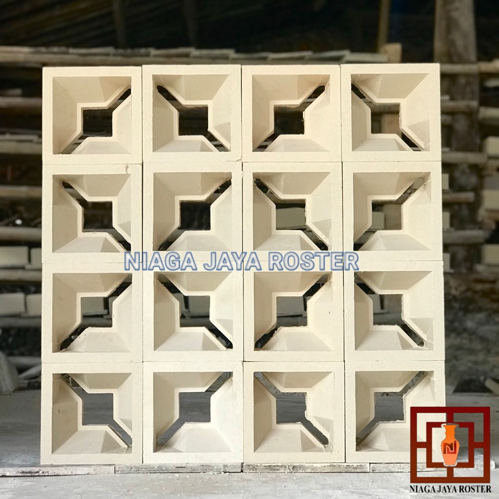 roster beton minimalis, loster beton, roster new motif