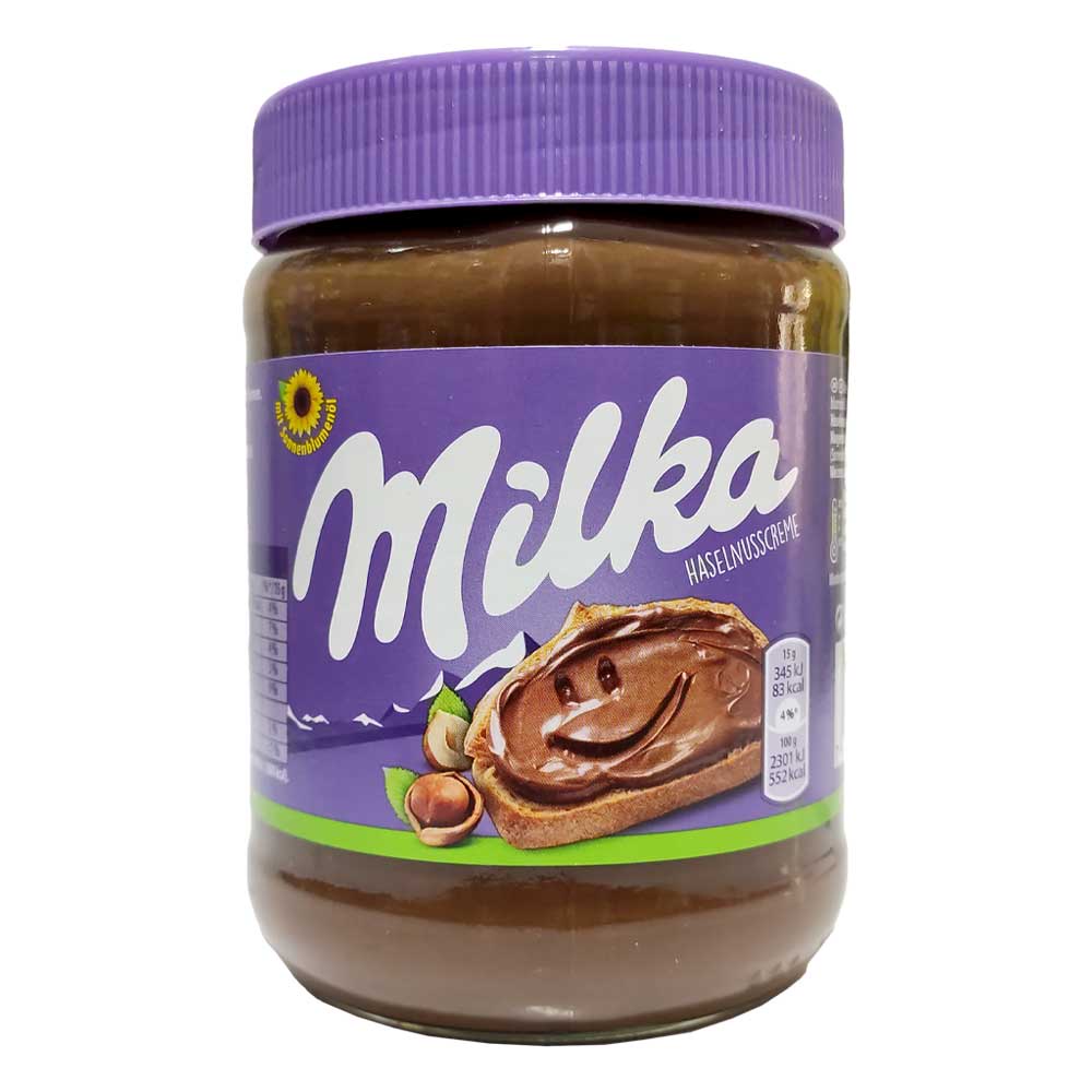 

Selai Milka Hazelnut Cream Spread 600 Gram