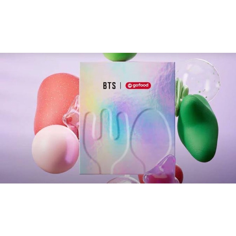 

[TERBARU] Merchandise GoFood x BTS Postcard Gojek