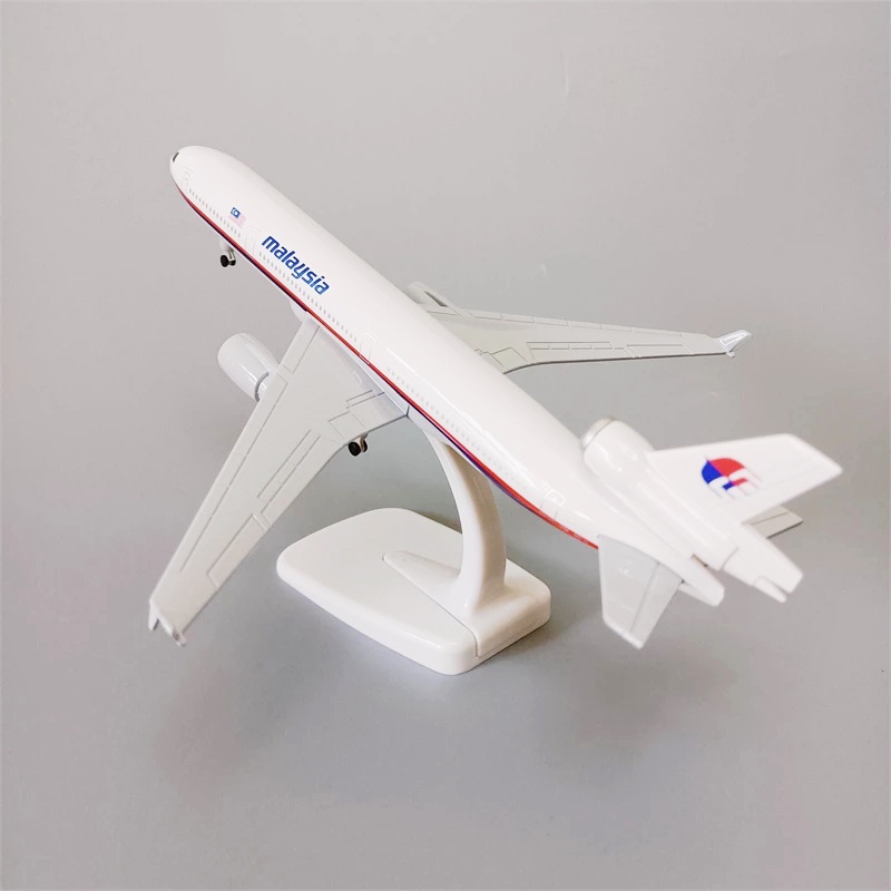 Malaysia Airlines MD-11 Diecast Model Pesawat MAS MD11 Model Pesawat Dengan Landing Gear