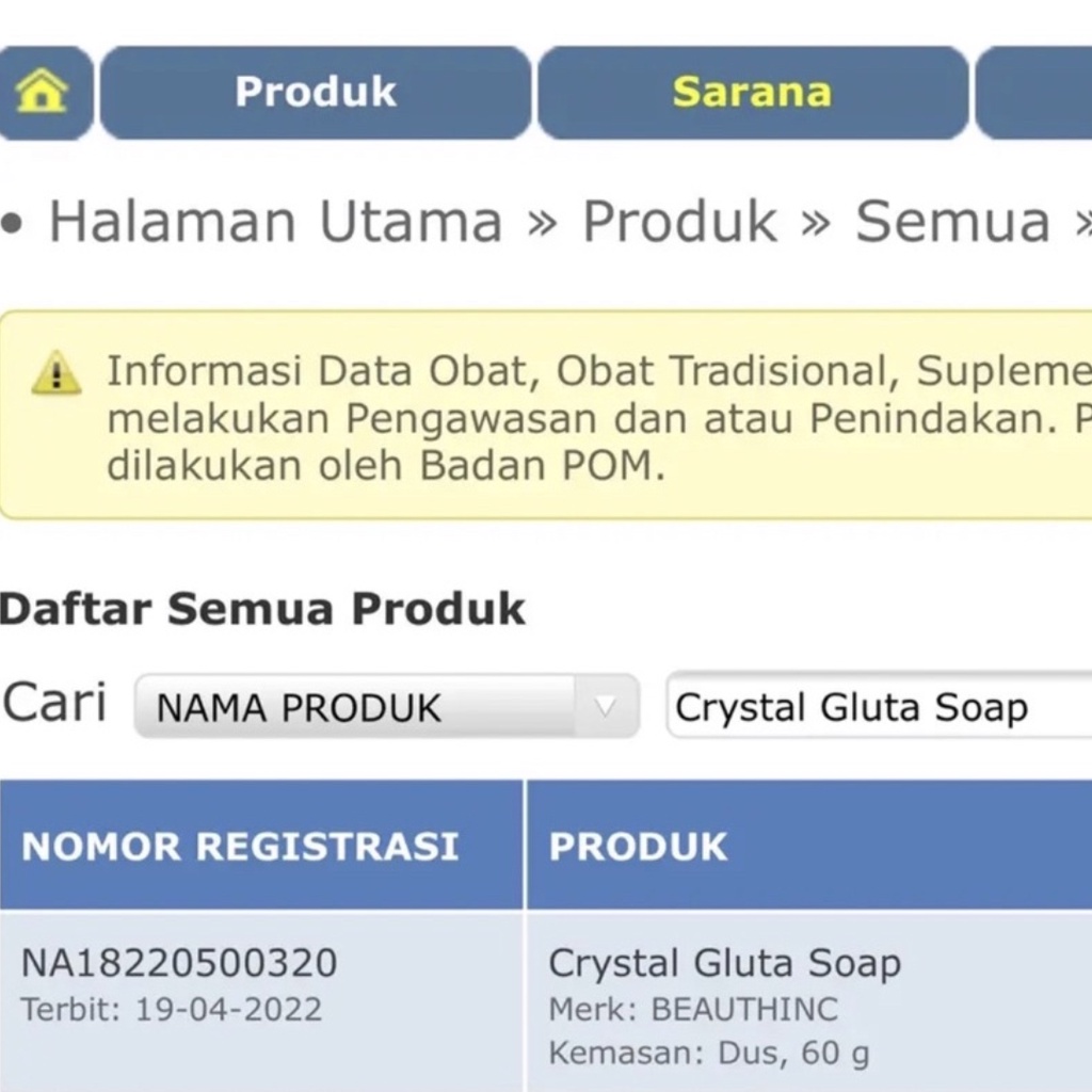 [ Ready Stock ] Beauthinc Crystal Gluta Soap - Sabun Pemutih Brightening Whitening BPOM