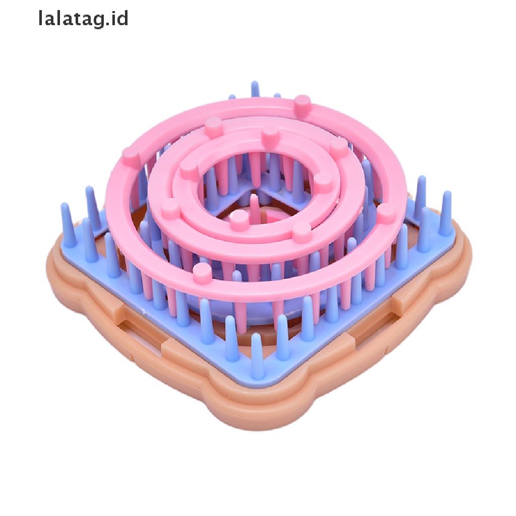 [lalatag] 1pcs DIY Alat Tenun Knitg Mesin Alat Jahitan Warna Flower Loom Knitg [ID]