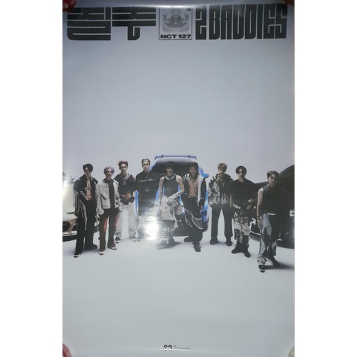 [READY STOCK] Official Rolled Poster NCT 127 - 2 Baddies Digipack ver | Digi Album 2Baddies