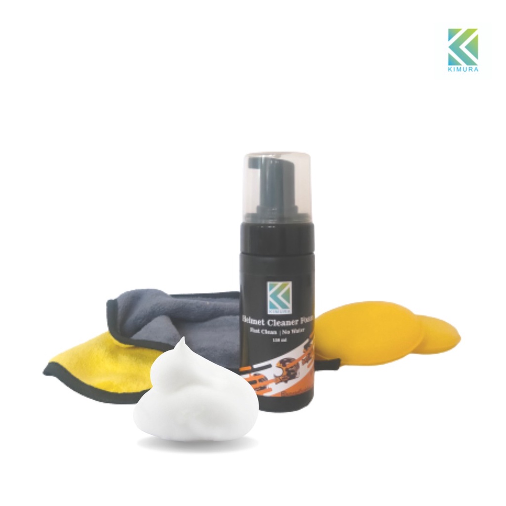 KIMURA Cleaner Helm Foam 150mL Foam Cleaner Helm 150mL Sabun Helm Pembersih Helm Cleaner Busa