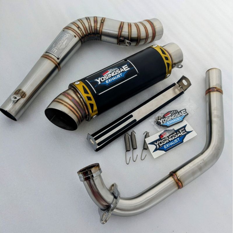 knalpot racing YOSINGSAE 100% Original jupiter mx king/MX new 135/MX old satria Fu 150 karbu/Fu fi s