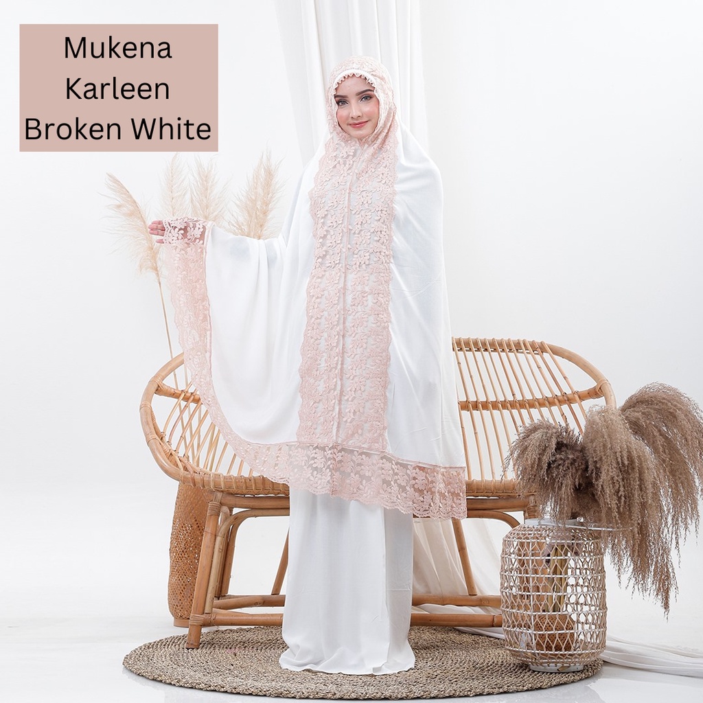 Jumuna - Mukena Dewasa Lace Mikro Karleen