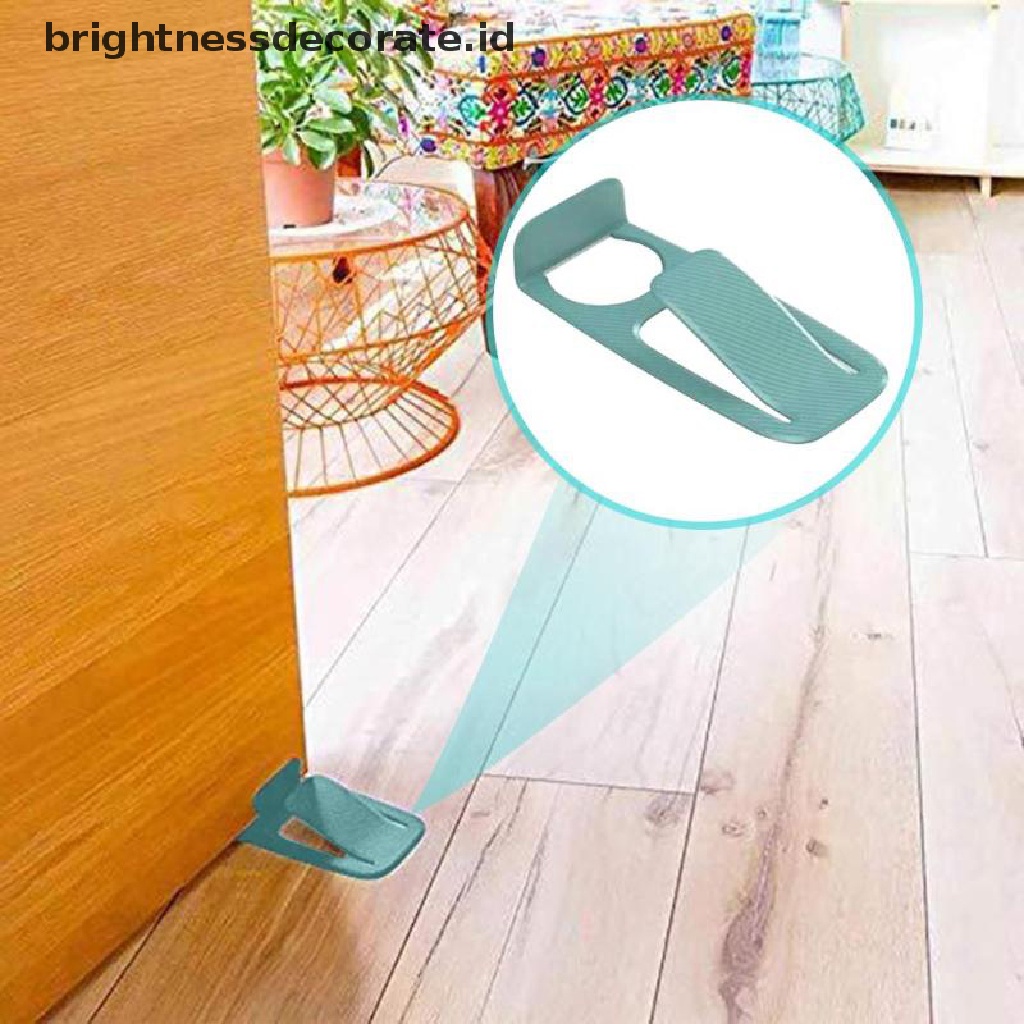 [Birth] Spring Inovatif Door Stopper Dengan Benar Menahan Pintu Anda Buka Penahan Wedge Pintu [ID]