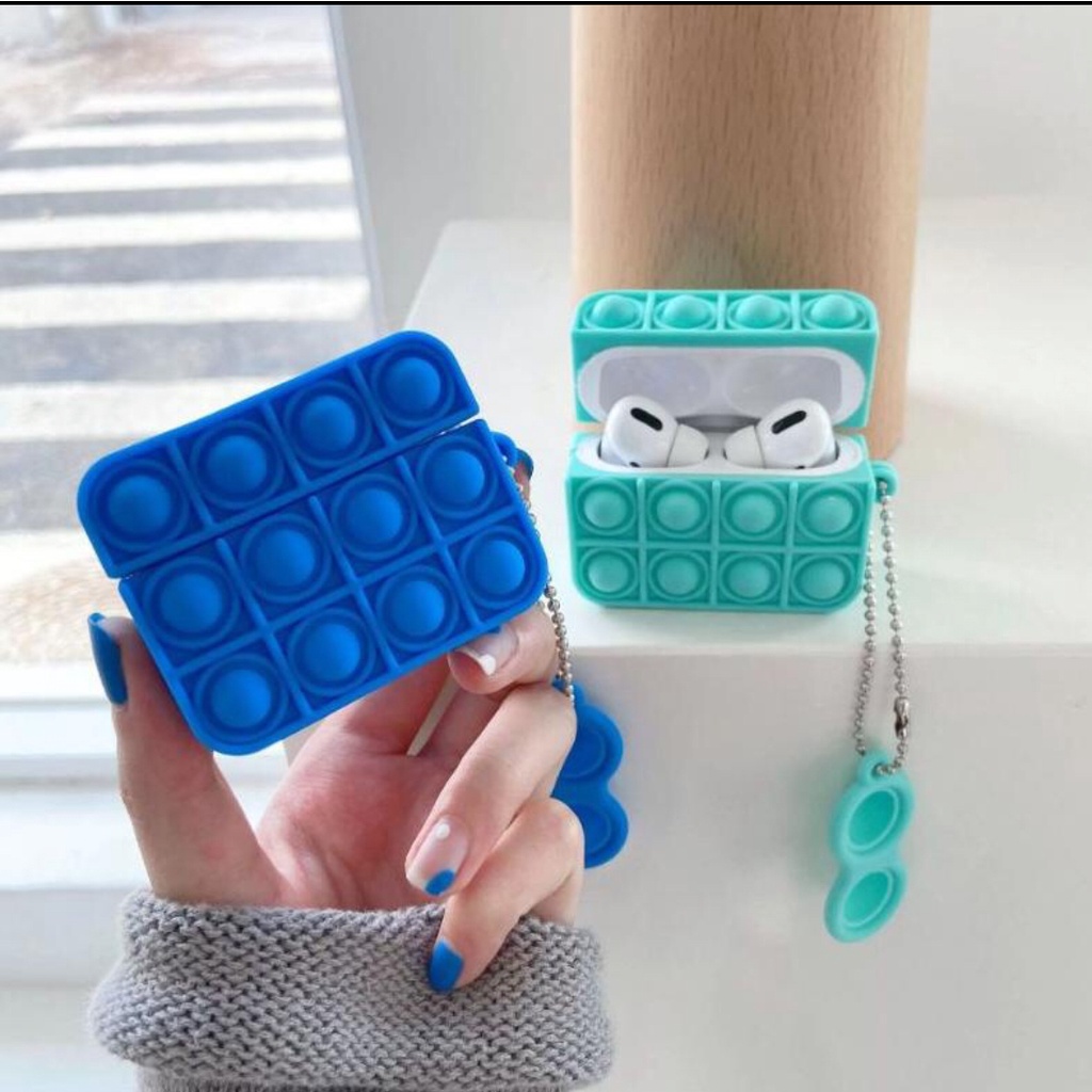 [ Ready dikirim ] Case Pop it Airpods Gen 3 Warna Softcase Silicone