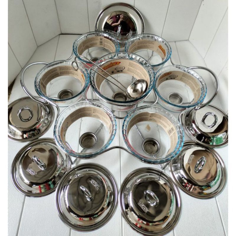 WESTON FOOD WARMER FAMILY PRASMANAN 7 PCS bisa muter