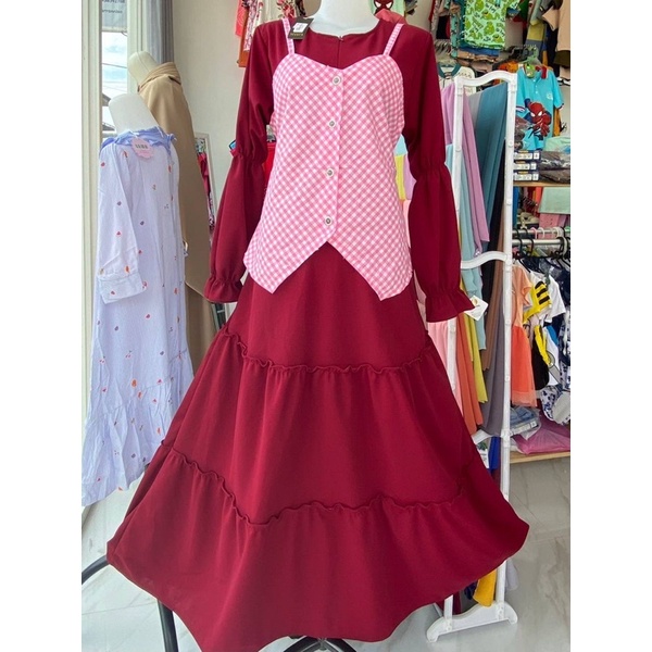 SALE Gamis Rompi Remaja LD 110cm
