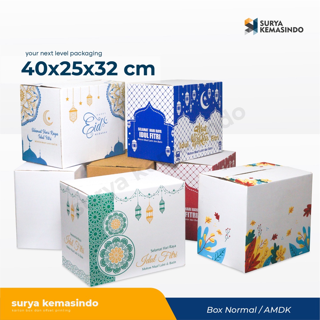 

Box Parcel 40x25X32 (Besar) Kardus/Parcel/Parcell/Lebaran/Idul Fitri/Fitri/Eid Mubarak/Ied/Eid/Mubarak/Paket/Sembako/Hampers/Normal
