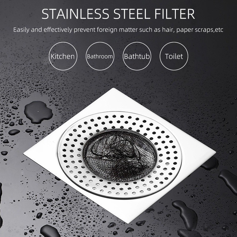 FLOORDRAIN STRAINERS ANTI-BLOCKING ANTI KARAT