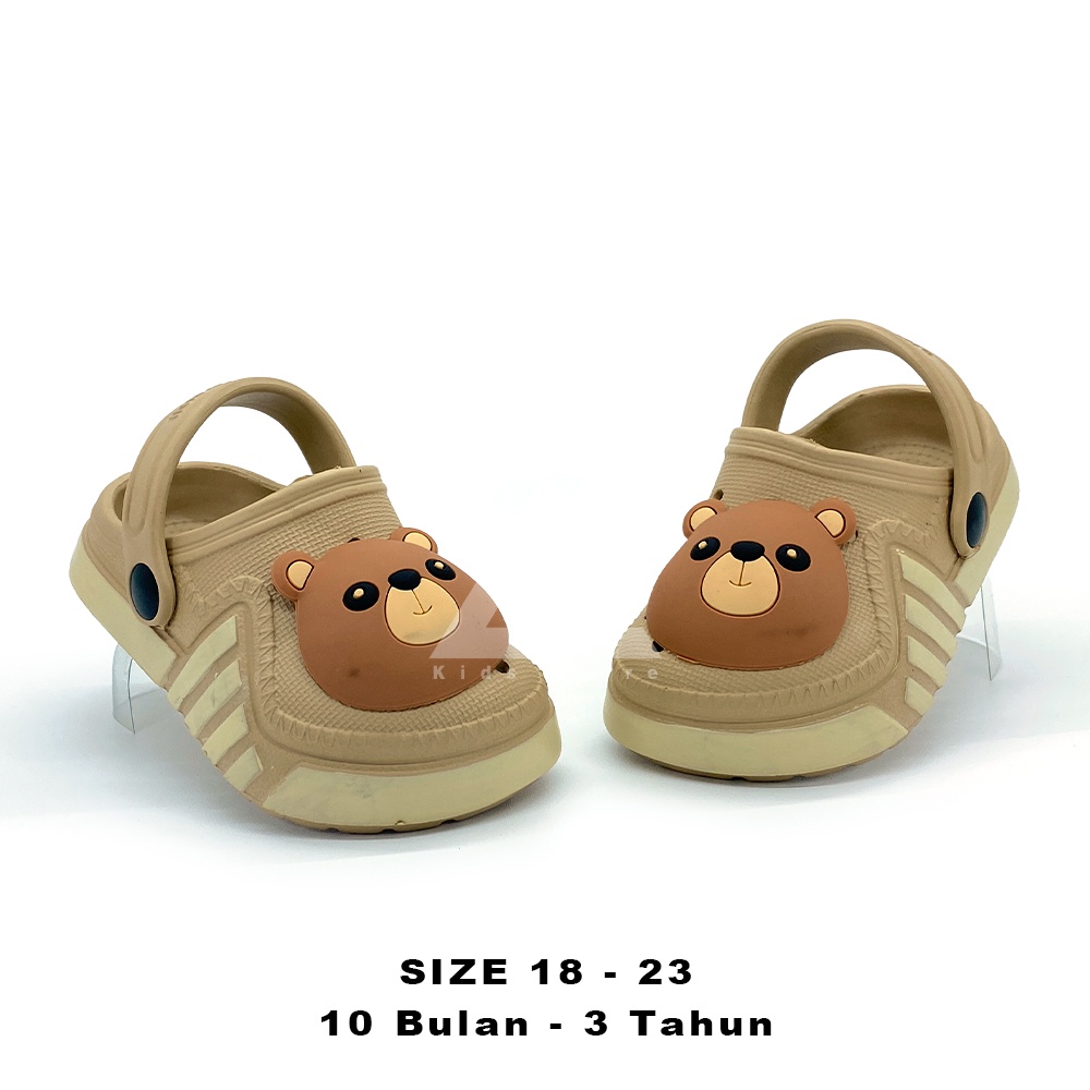 Sandal Anak Perempuan Selop Tali Belakang Model Panda Lucu INKAYNI 1055