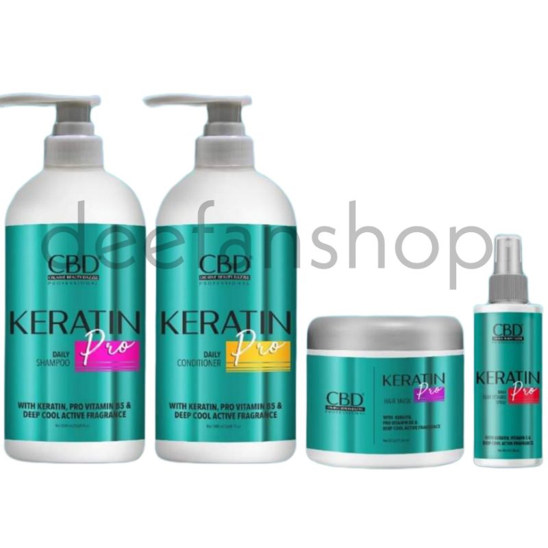 CBD Keratin Daily Pro Treatment Series