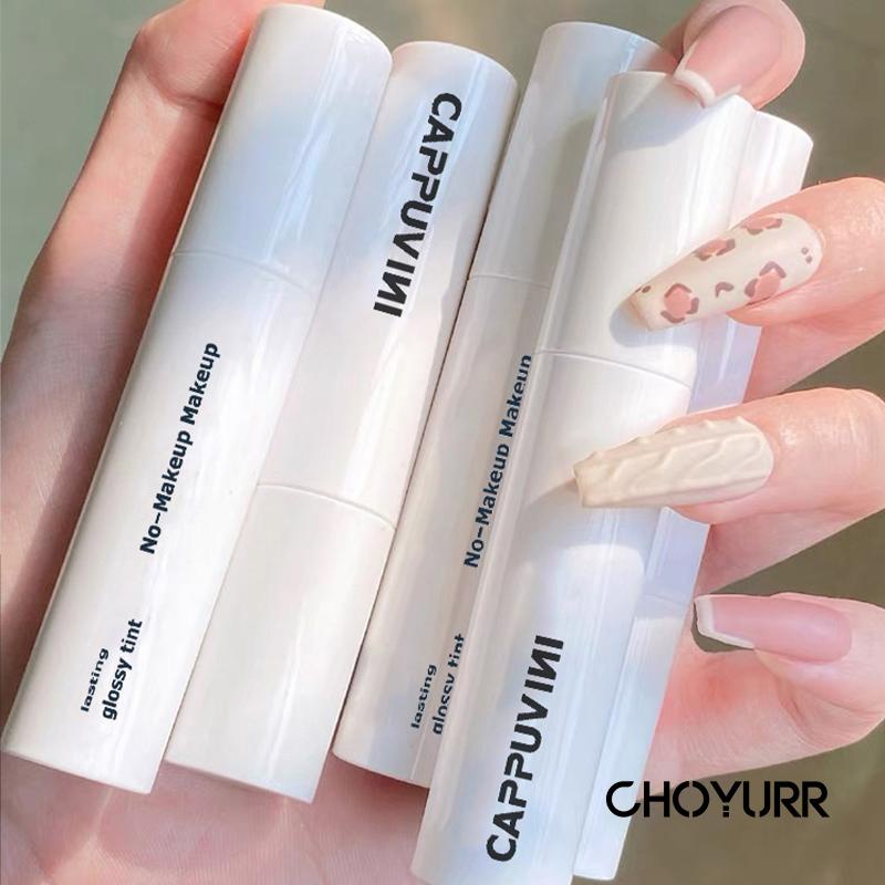 【COD】CAPPUVINI Lipgloss Lasting Glossy Tint / Lipgloss No-Stick Cup Tint  / Lip Cream Misty Matte /  Lip Tint Natural Korean Makeup-CH