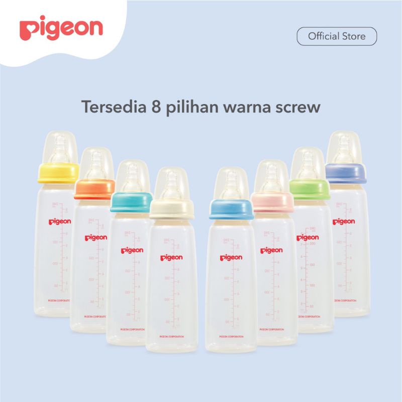 Pigeon Peristaltic Nipple Square Nursing Bottle - Botol Susu Pigeon