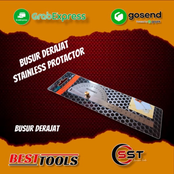 

Jual Busur Derajat Penggaris Combi Stainless Protractor Alat Ukur Sudut Limited