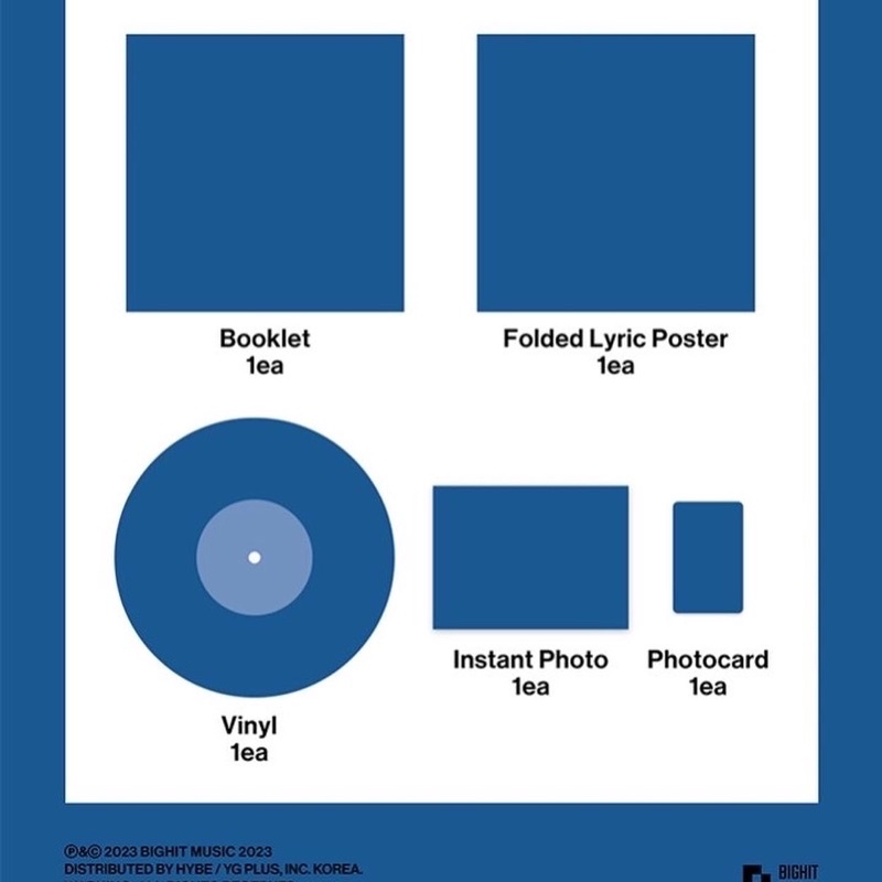 [PELUNASAN] BTS RM Indigo Vinyl Love Yourself ‘Her’ JITB Jack in the Box Vinyl