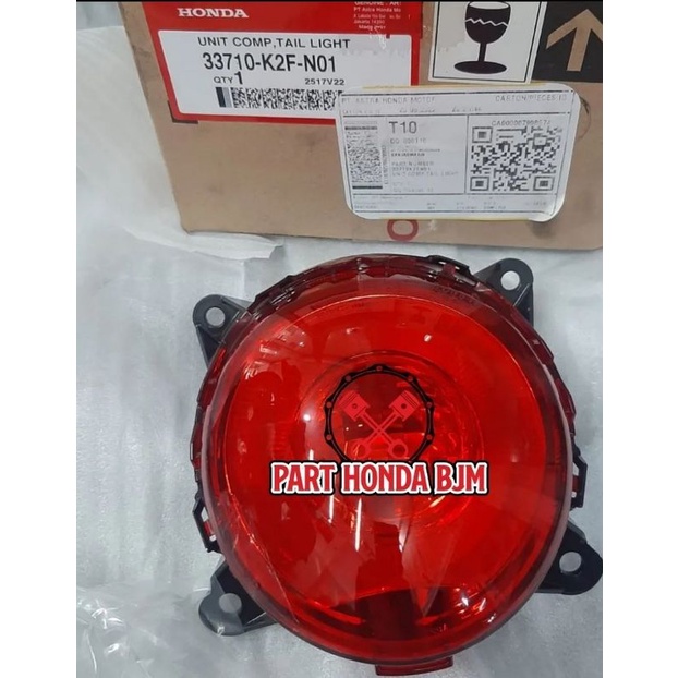 33710-K2F-N02 KACA LAMPU BELAKANG SCOOPY PREATIGE LAMPU BELAKANG K2F KACA LAMPU BELAKANG SCOOPY 2021