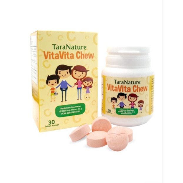 VitaVita Chew | Tablet Hisap Anak | Isi 30 | Original