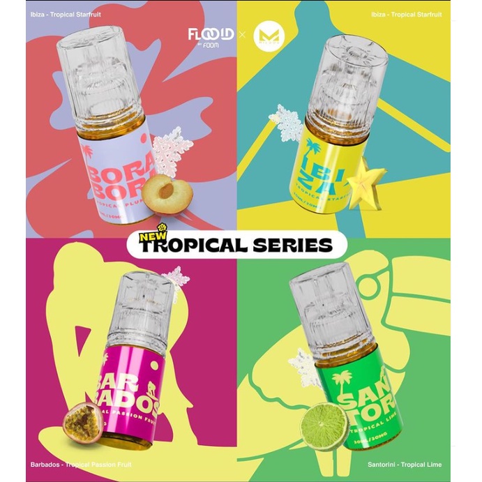 FOOM TROPICAL SERIES V2 30ML NEW FOOM TROPICAL BERCUKAI