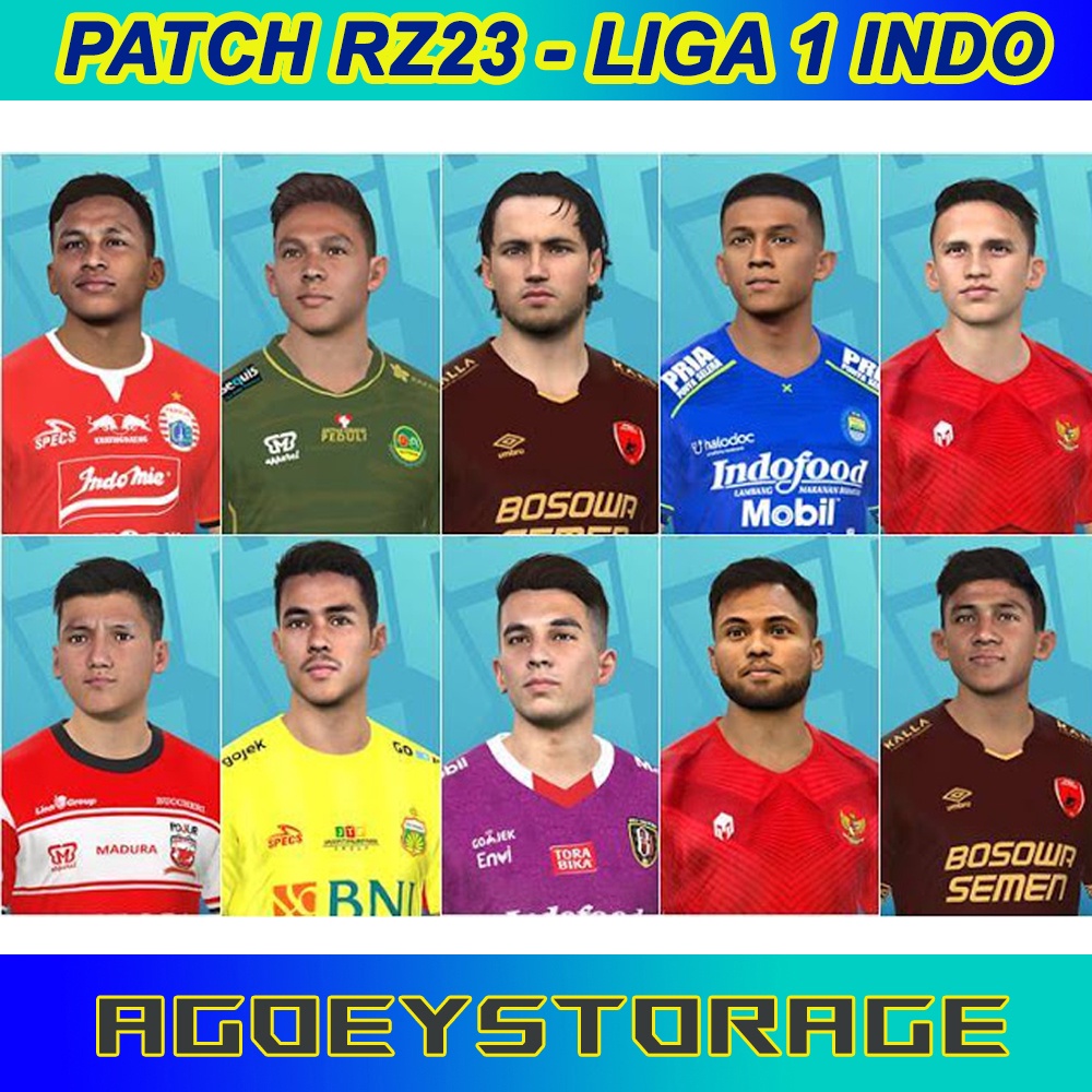PATCH LIGA 1 INDONESIA PES 2017 SEASON 2022-2023