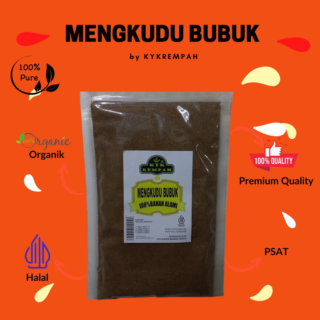 

Mengkudu / Pace Bubuk [100 gram] Tanpa Campuran