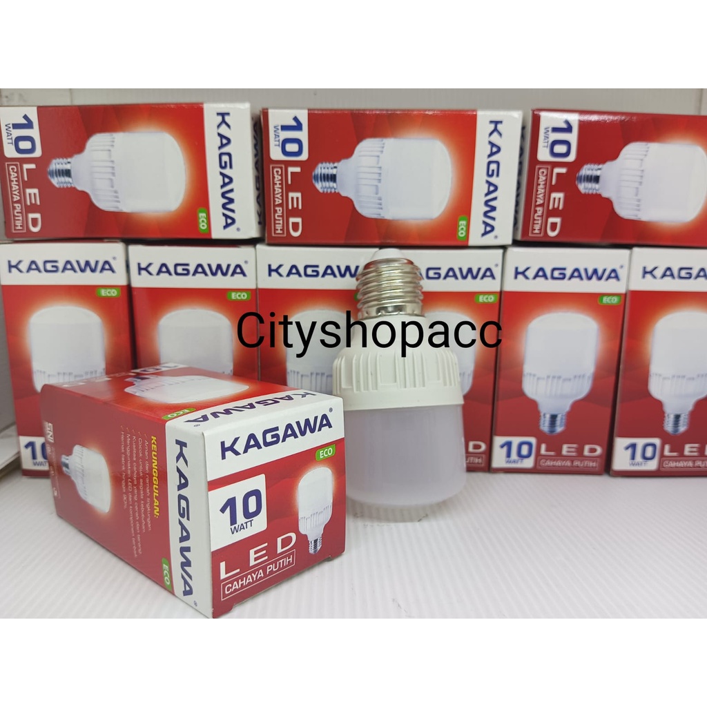 KAGAWA ECO Lampu LED Capsule 10 watt cahaya putih 10w E27