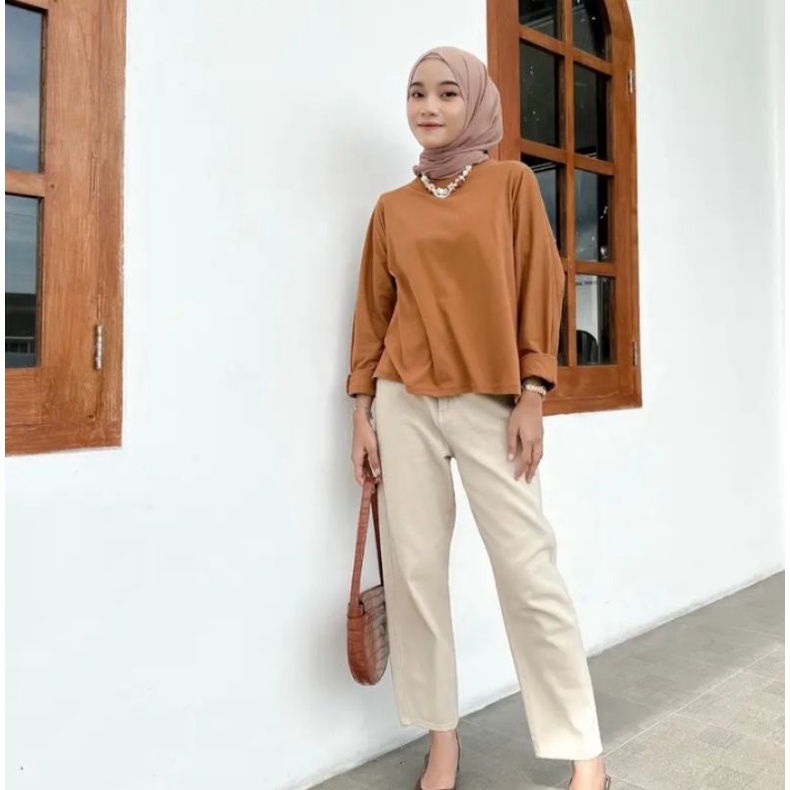 SOERAYA TOP KAOS BATWING