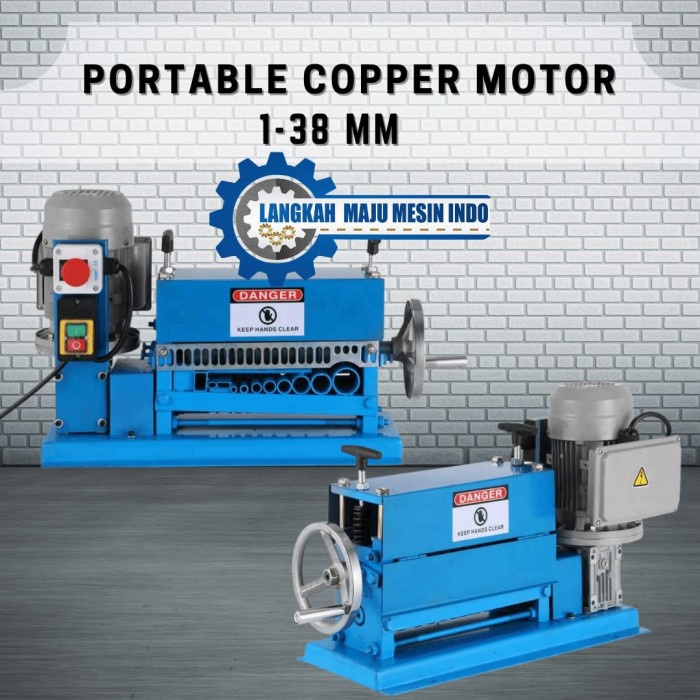 PORTABLE COPPER MACHINE / MESIN PENGUPAS KABEL / MESIN KUPAS KABEL