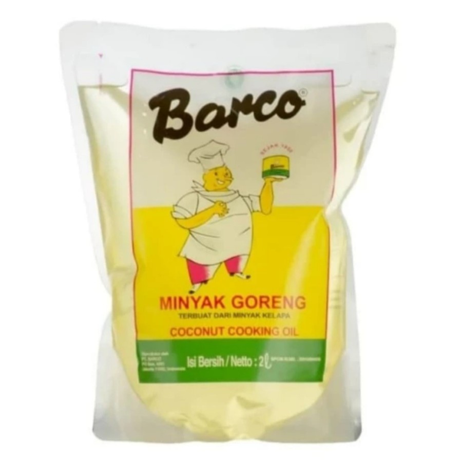

Minyak Barco pouch 2 lt - refill 2 liter