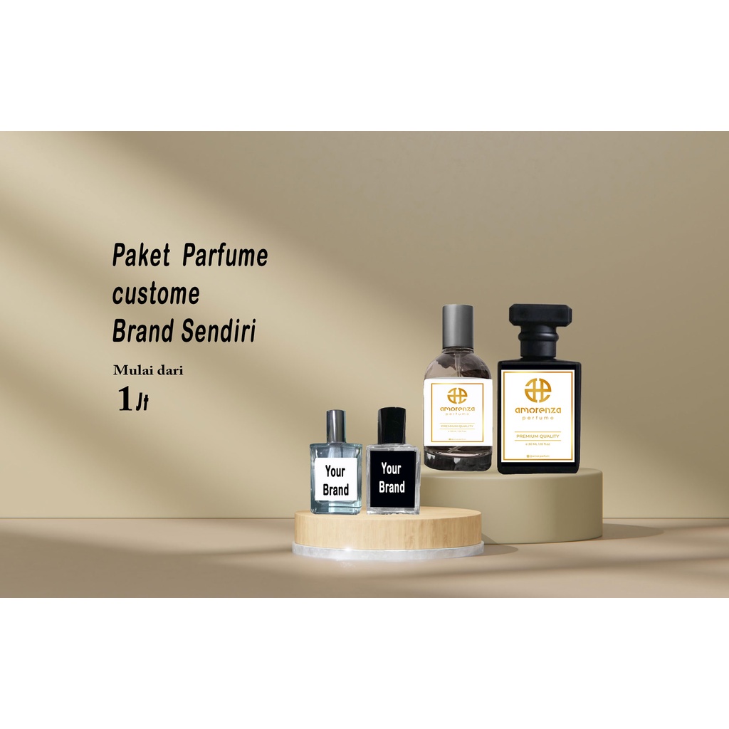 Parfum Custom Free Design Paket Beginner Brand Sendiri Type Eau De Perfume 30ML