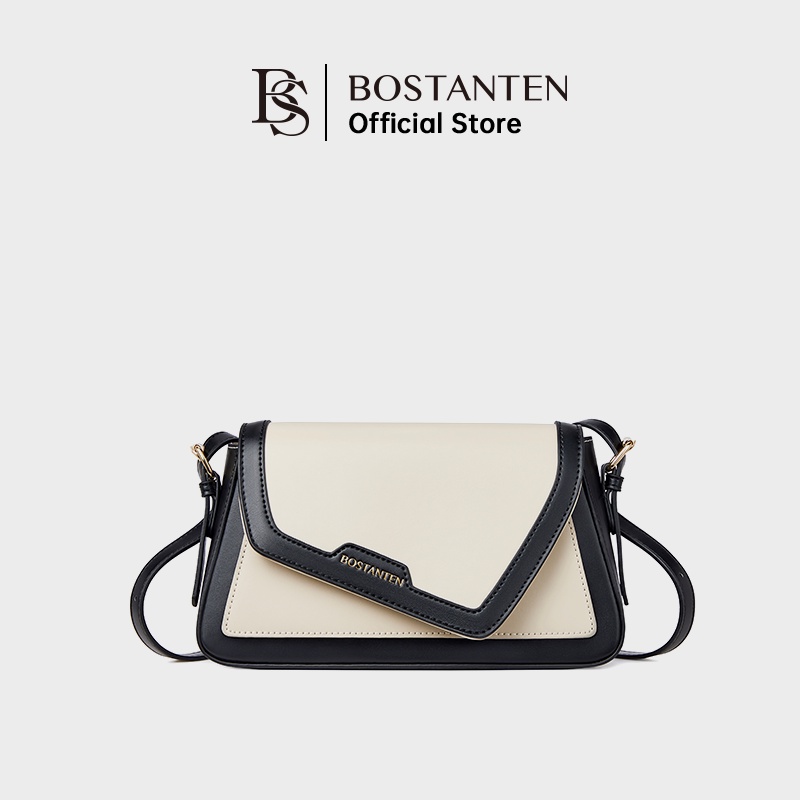 [New Arival] BOSTANTEN Tas Diagonal Selempang Wanita dengan Tali Bahu Ganda