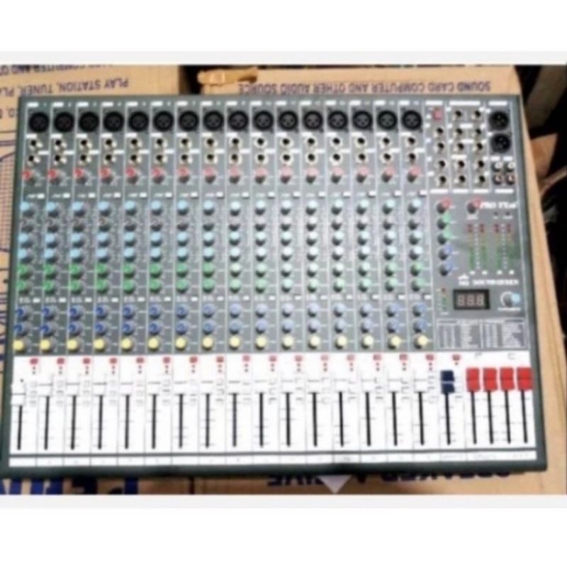Mixer Audio 16 Channel Soundqueen Pro FX 16+