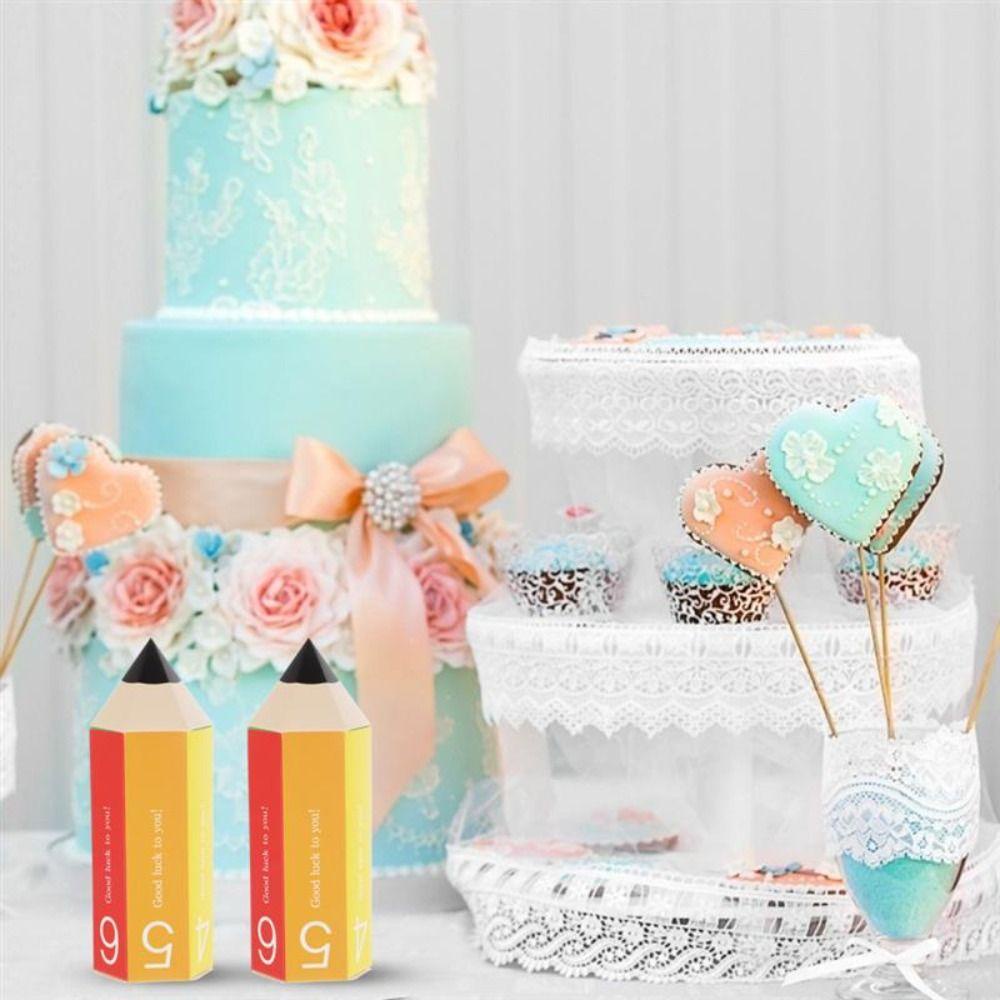 Lanfy Gift Box Kreatif Warna-Warni Traktir Sekolah Tamu Dekorasi Pesta Souvenir Baby Shower Coklat Kado Wisuda Kemasan Box