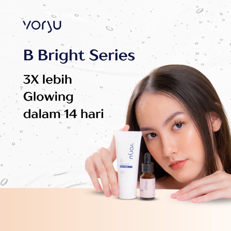 B Bright Series ( Lunar Beam Brightening Serum + Bright Boost Face Wash)