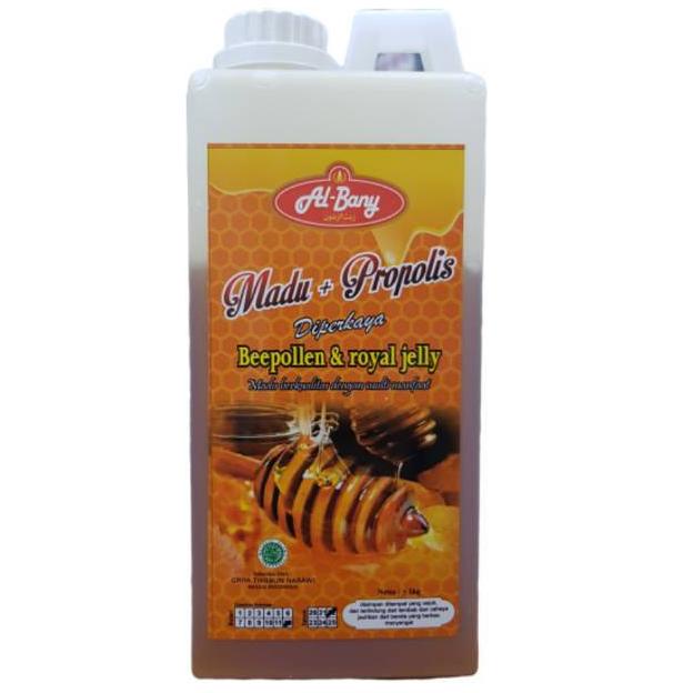 

GROSIR Madu Propolis Mix bee pollen royal jelly Al bany Fitur utama
