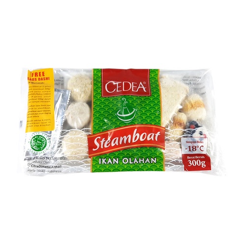 

Cedea Steamboat 300gr - Ikan Olahan