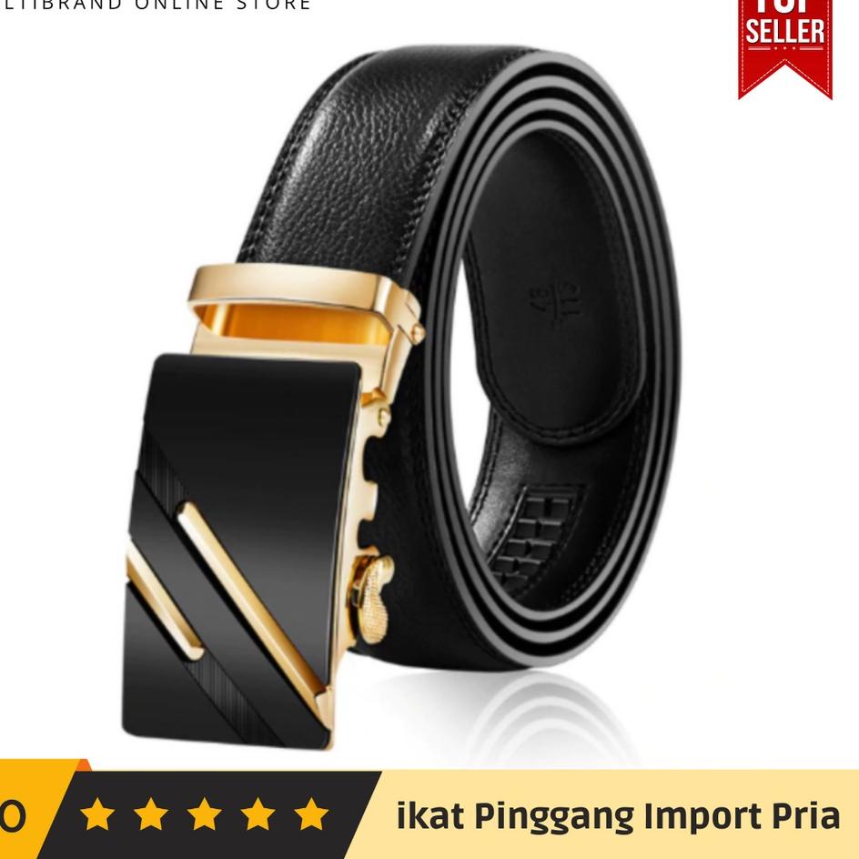 Ready Promo Ikat Pinggang Pria Import Pria Kulit Asli Original Premium