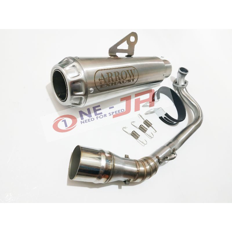 Knalpot Racing ARROW Long Nmax old new Arox 155 Lexi Mio Beat Vario 125/150 Scoopy Pcx Lokal xride a