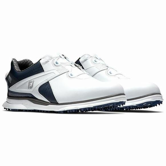 Sepatu Golf Footjoy Pro SL Carbon BOA Wht Nvy Original