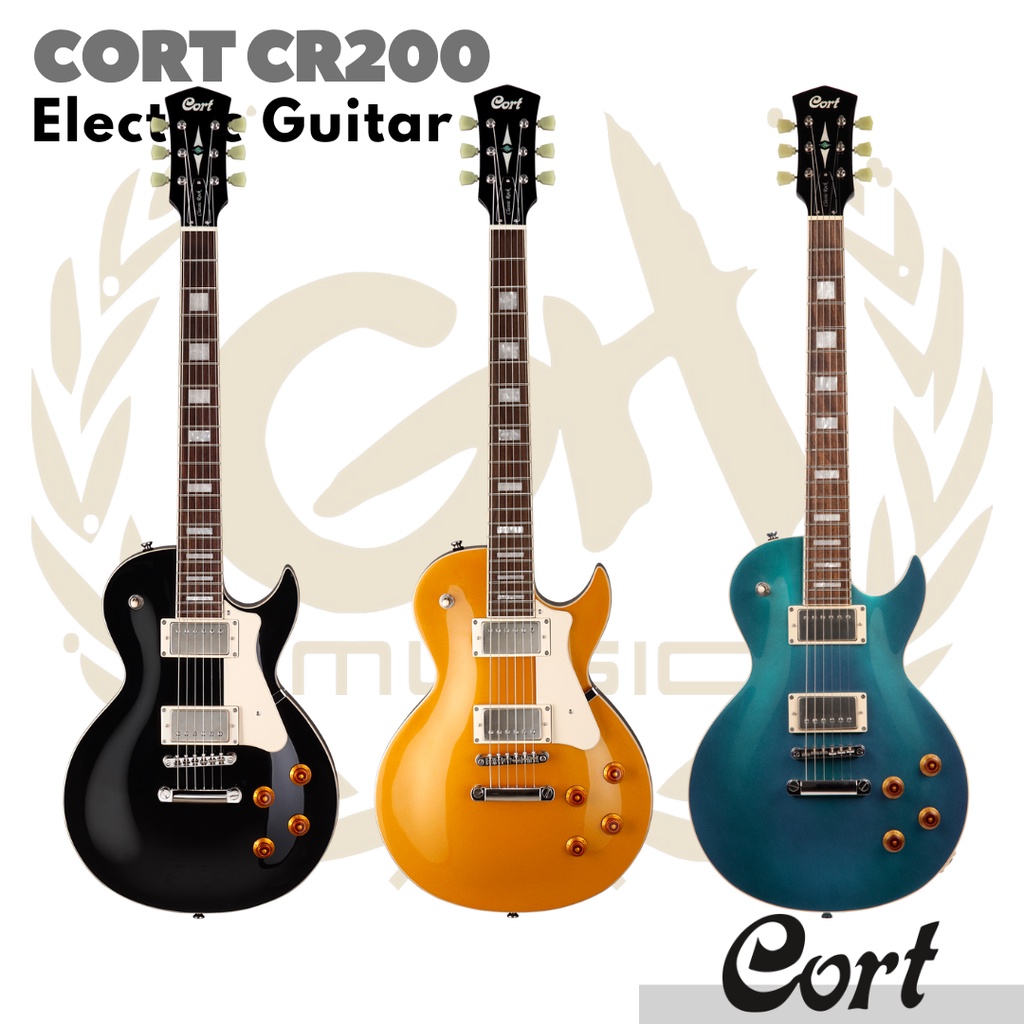 CORT CR200 Electric Guitar | Gitar Listrik Elektrik Les Paul