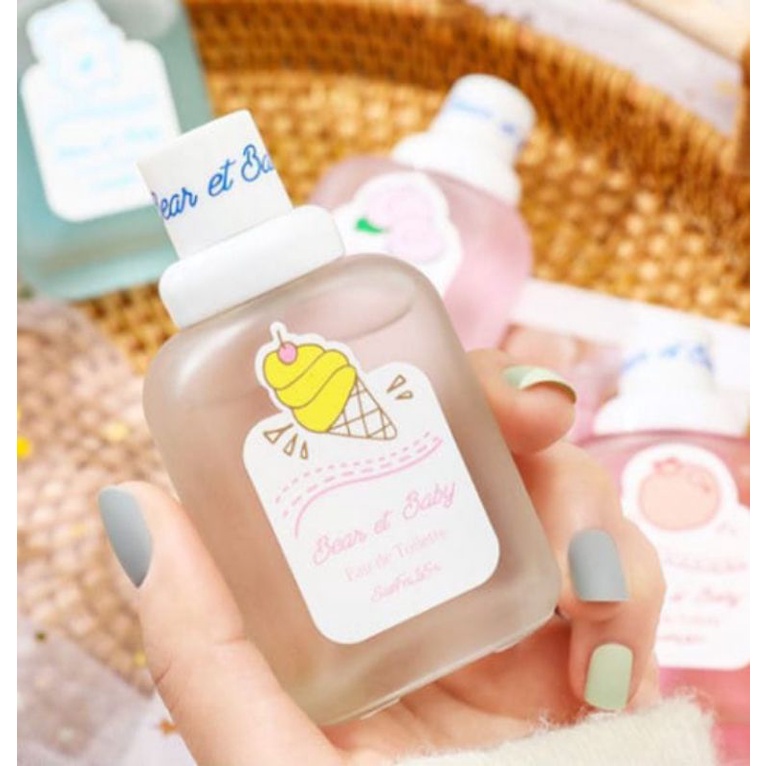 PARFUM SPRAY BEAR &amp; BABY BOTOL KACA 50ml KS